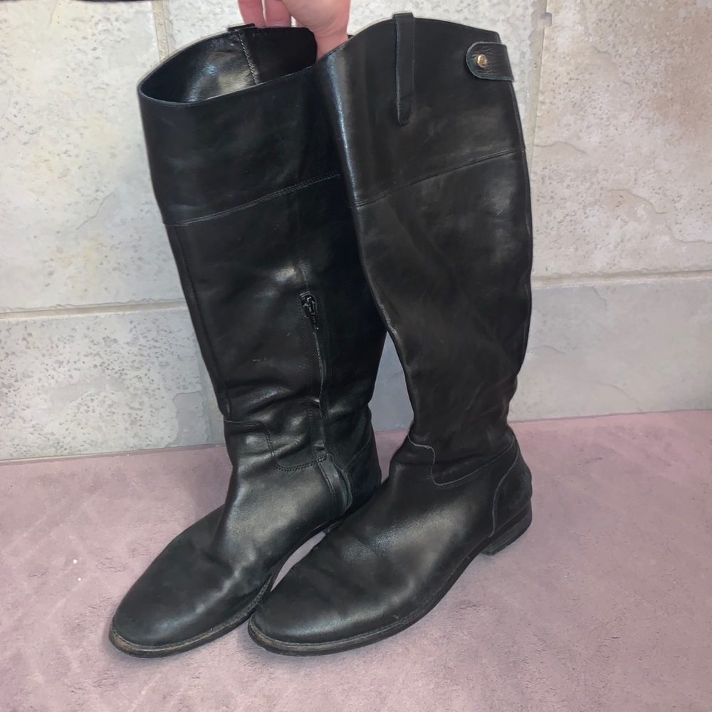 Real leather Ralph Lauren Boots - size 8